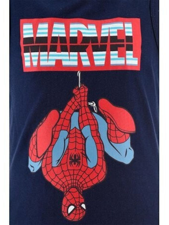 Marvel Kinder-Pyjama Marineblau