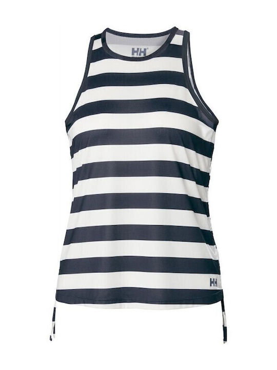 Siren Women's Athletic Blouse Sleeveless White