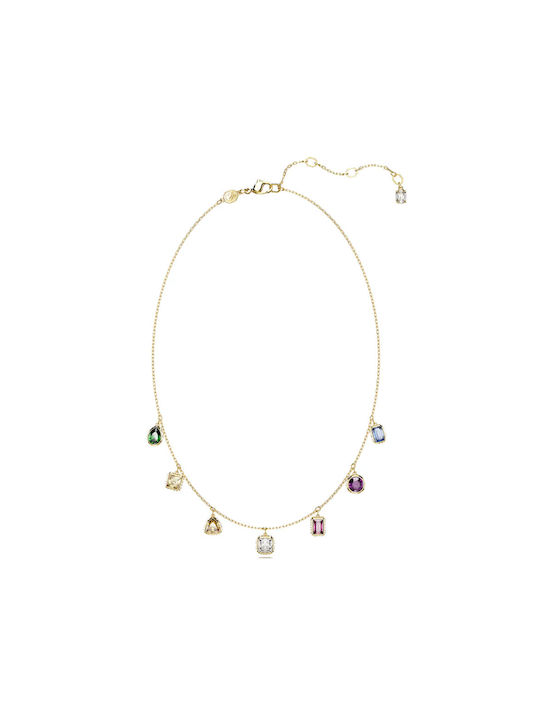 Swarovski Necklace Gold Plated