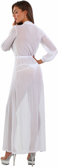 Soiemio Sexy Robe Weiß