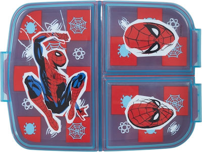 Stor Spiderman Plastik Kinder Lebensmittelbehälter Spiderman Mehrfarbig 18.5 x 5.5 x 13.5Stück