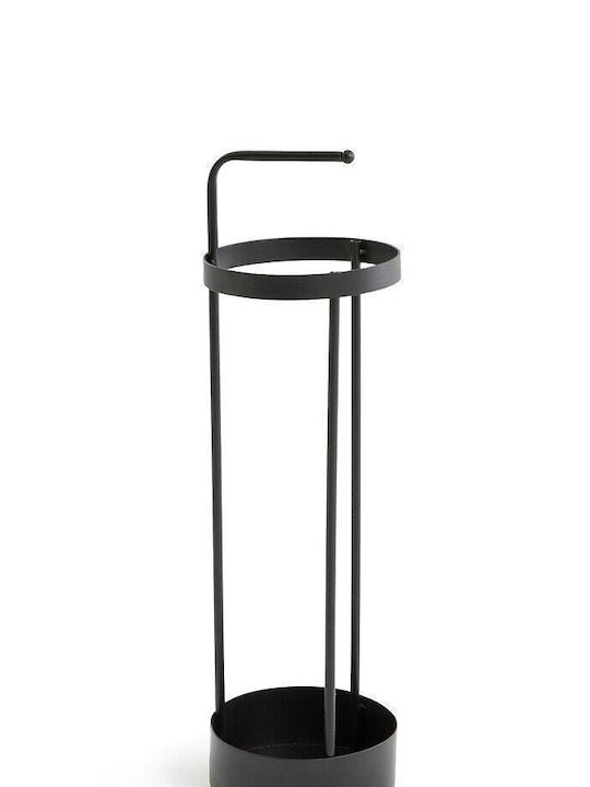 So'Home Параван за чадъри Метал Черен 19x19x65см 1бр