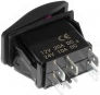 Switch Button Автомобилен превключвател за светлини 12V за Mitsubishi Вземане Червен