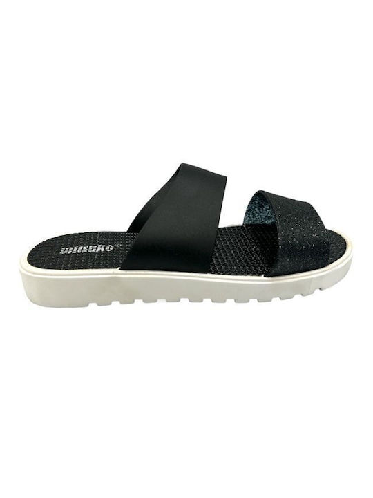 Mitsuko Women's Slides Black