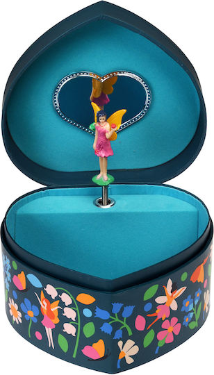 Rex London Wooden Kids Jewelery Box Fairies in the Garden