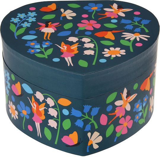 Rex London Wooden Kids Jewelery Box Fairies in the Garden
