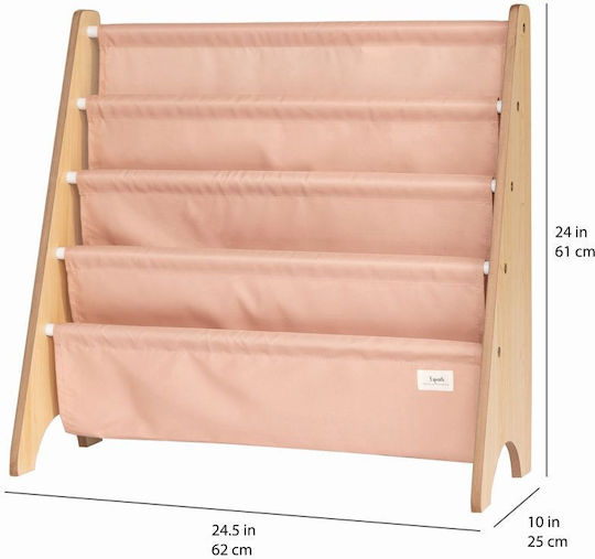 Bibliotecă pardoseală Lemn Clay 61cm