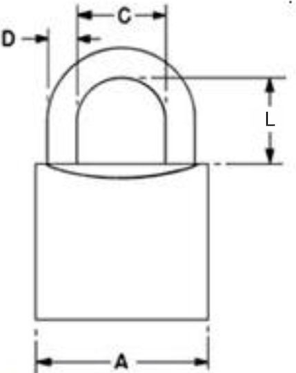 Mizoo Padlock Brass with Key 28mm Green 1pcs