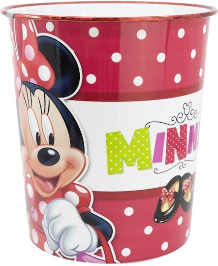 Stor Καλαθάκι Αχρήστων Minnie Κόκκινο