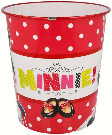 Stor Καλαθάκι Αχρήστων Minnie Κόκκινο