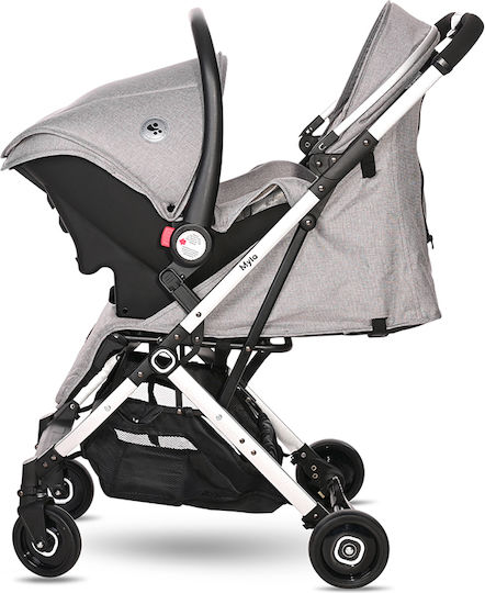 Lorelli Myla Baby Stroller Suitable for Newborn Grey 6.6kg