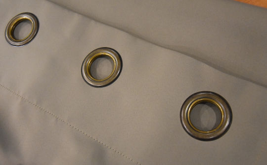 Decotelia Blackout Curtain with Grommets Beige 140x260cm