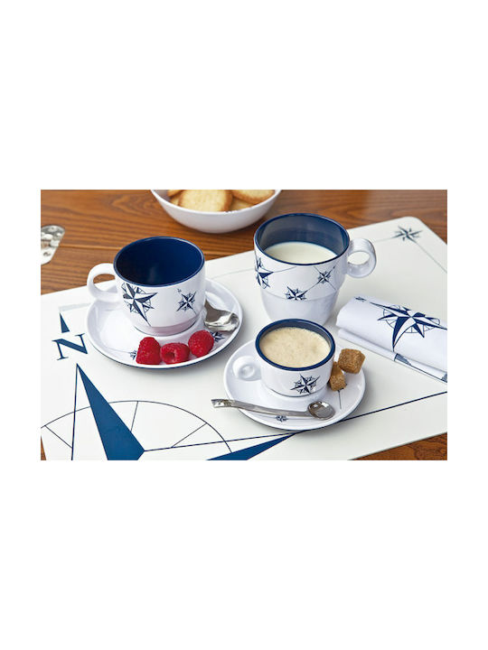 Marine Business Mug Ceramic White 320ml 6pcs