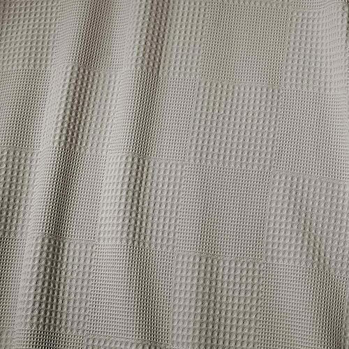 Cotton Linen Κουβέρτα Ξενοδοχείου Υπέρδιπλη Πικέ Μπεζ 240x260cm 5τμχ