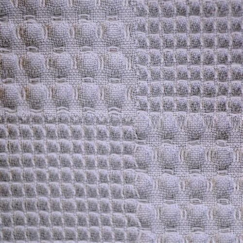 Cotton Linen Κουβέρτα Ξενοδοχείου Υπέρδιπλη Πικέ Γκρι 240x260cm 5τμχ