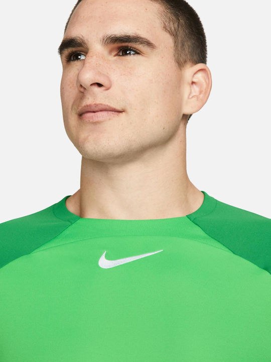 Nike Adacemy Pro Bărbați T-shirt Sportiv cu Mânecă Scurtă Dri-Fit Verde