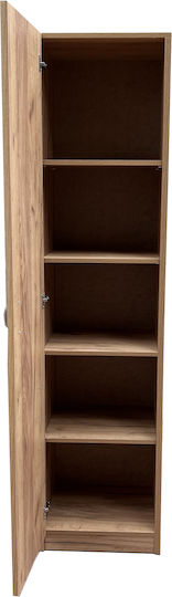 Dulap De Birou Lela Slim Din Lemn Stejar 35x37x190cm
