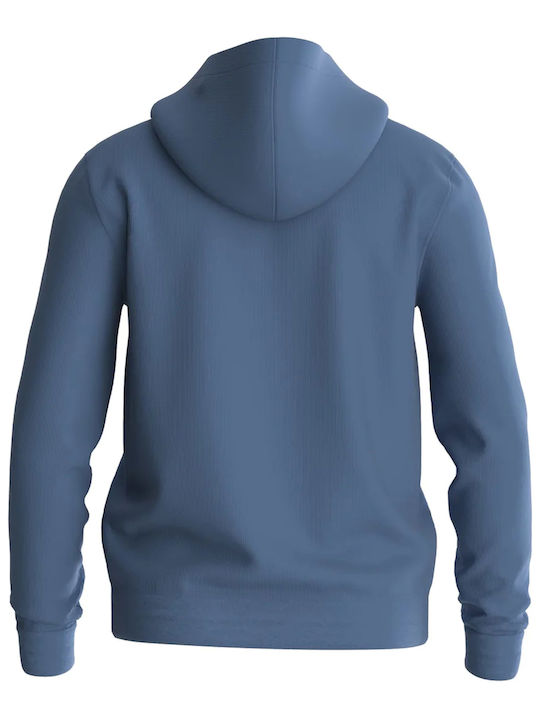 Guess Men's Sweatshirt with Hood Blue