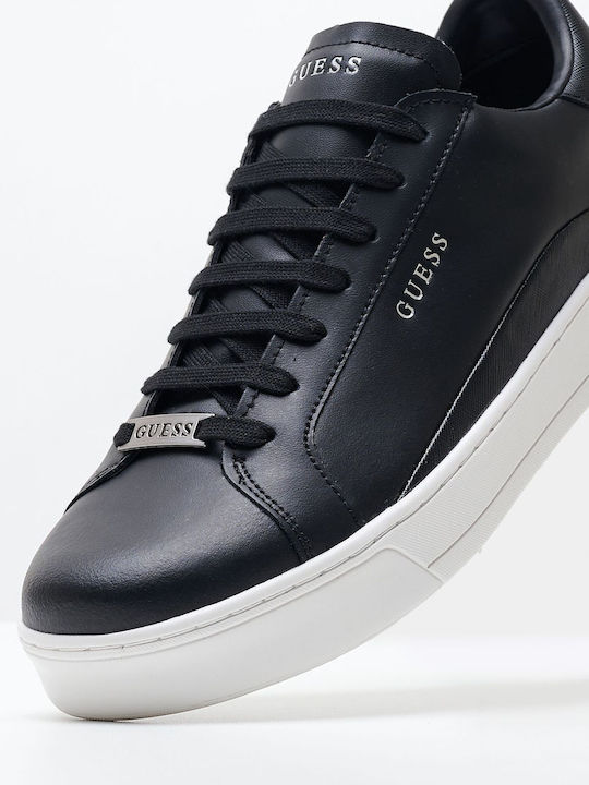 Guess Udine Ανδρικά Sneakers Μαύρα