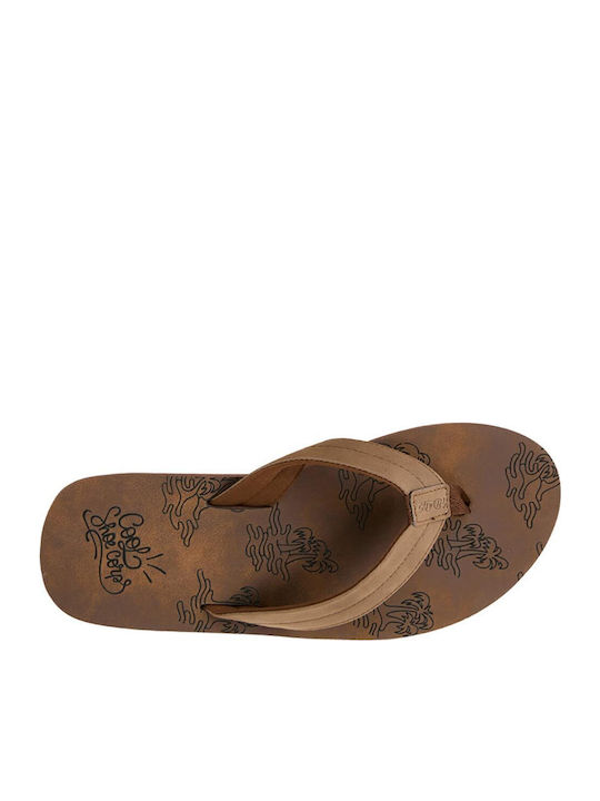 Ανδρικά Flip Flops Καφέ