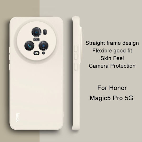 Imak Pro Back Cover Silicone White (Honor Magic5 Pro)