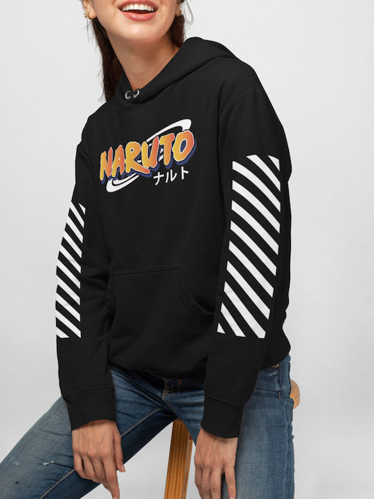 T-shirt Studio Naruto Hoodie Logo Orange Black/Orange