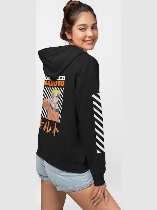 T-shirt Studio Naruto Hoodie Logo Orange Black/Orange