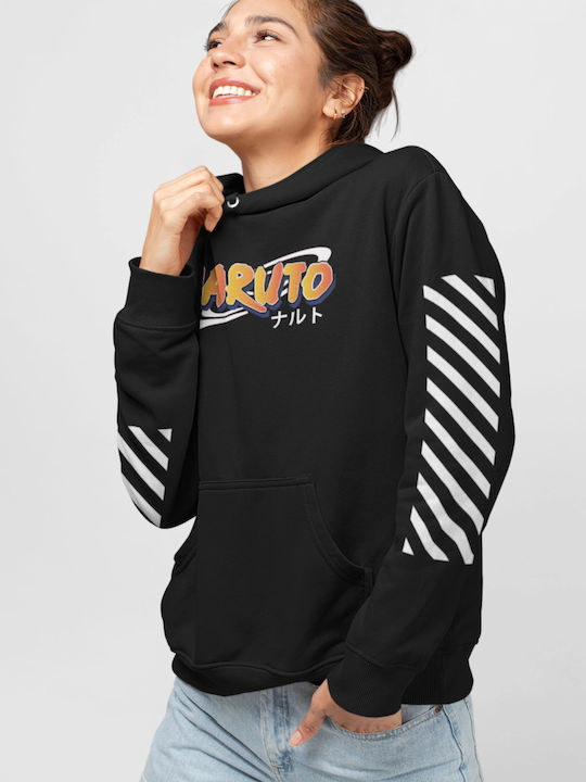 T-shirt Studio Naruto Hoodie Logo Orange Black/Orange