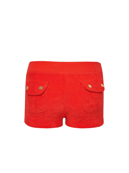 SugarFree Kids Athletic Shorts/Bermuda Red