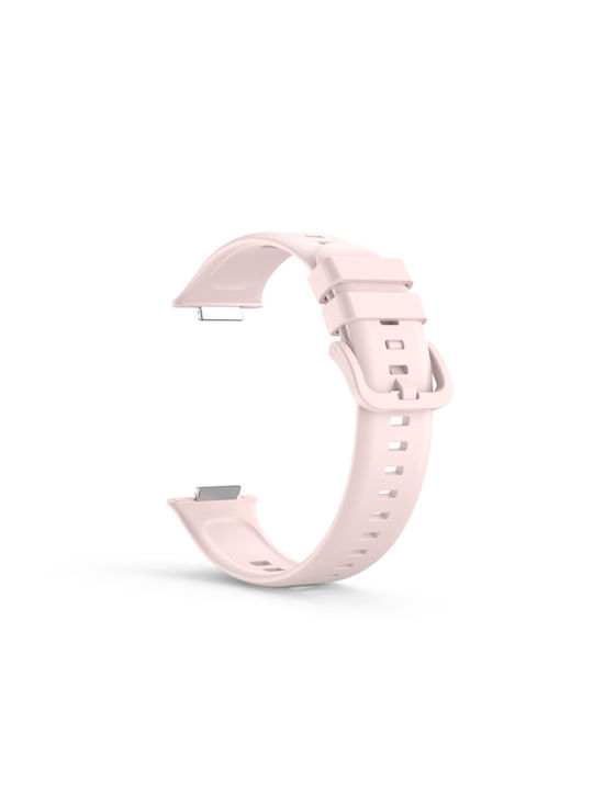 Solid Color Λουράκι Σιλικόνης Ροζ (Huawei Watch Fit 2)