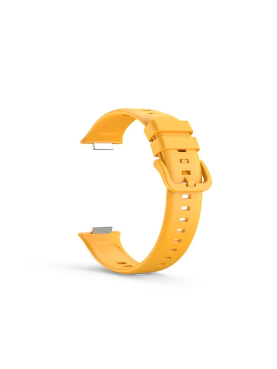 Solid Color Λουράκι Κίτρινο (Huawei Watch Fit 2) Solid Color Λουράκι Κίτρινο (Huawei Watch Fit 2)