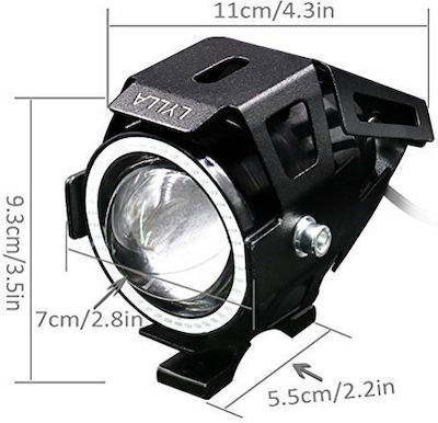 Projector Motorcycle LED 1pcs