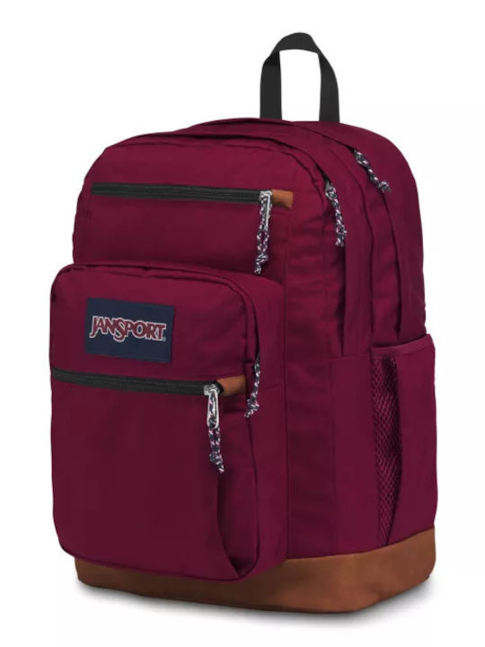 Jansport School Bag Backpack Junior High-High School in Red color 34lt