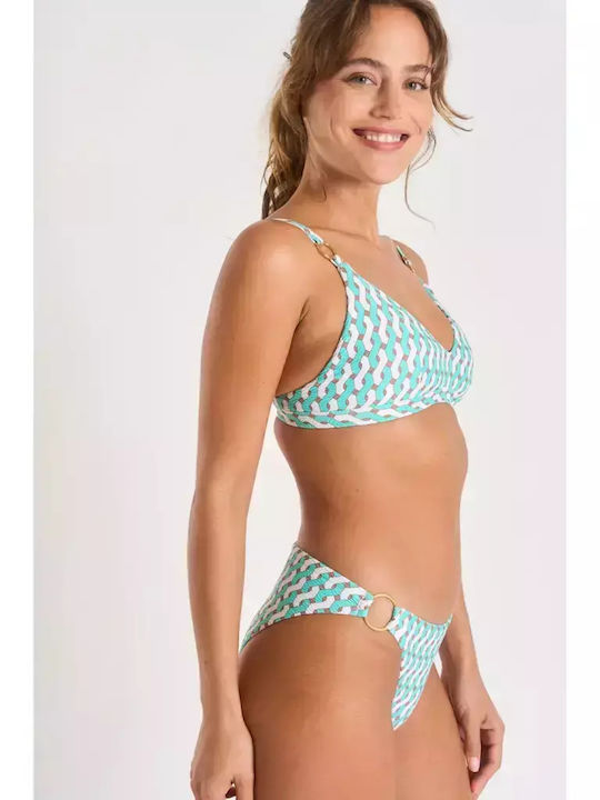 Banana Moon Noblea Camburi Bikini Slip Turquoise