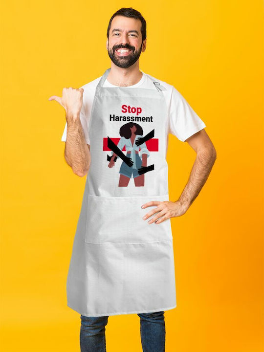 Koupakoupa Küchenschürze Weiß KP_5528_APRON-BBQ-ADULT 1Stück