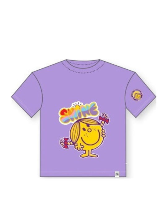 Παιδικό T-shirt Λιλά Η Κυρία Γελαστούλα