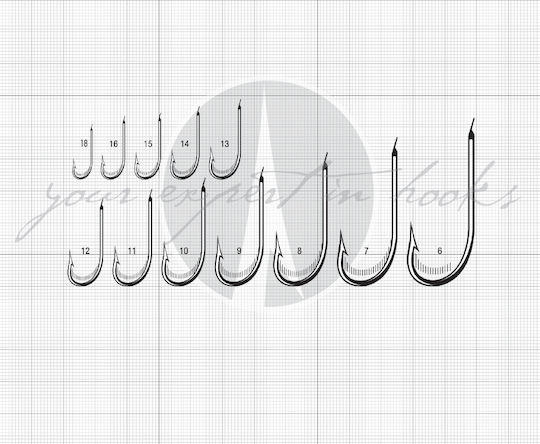 VMC Sea Kirby 9744 PS Fishing Hooks Set 1000pcs No14