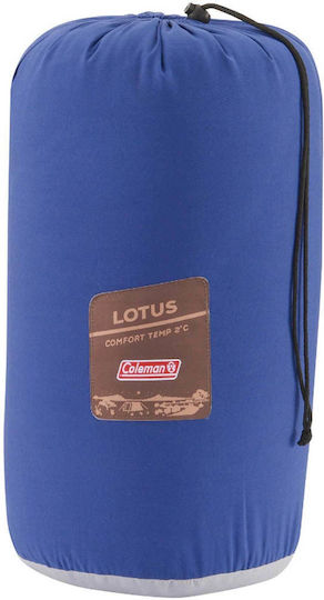Coleman Schlafsack Einzeln Sommer Lotus L Blue