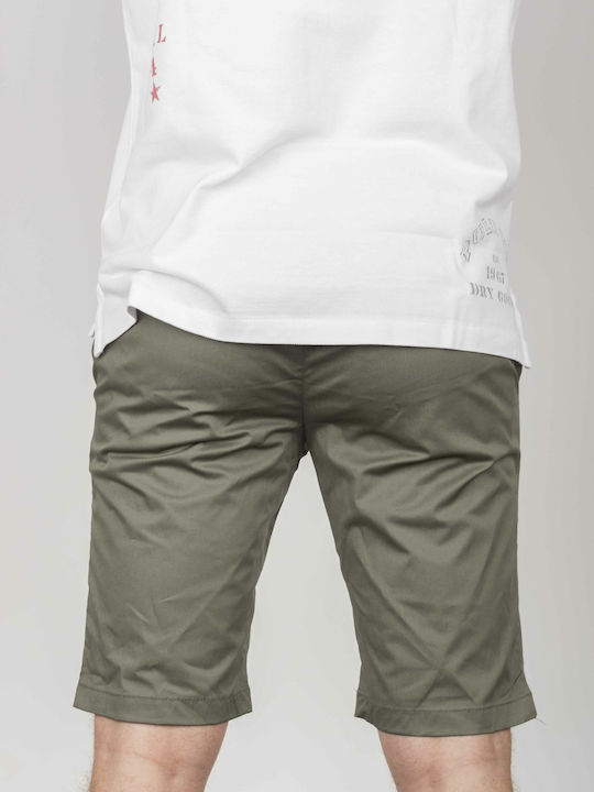 Monte Napoleone Men's Shorts Khaki