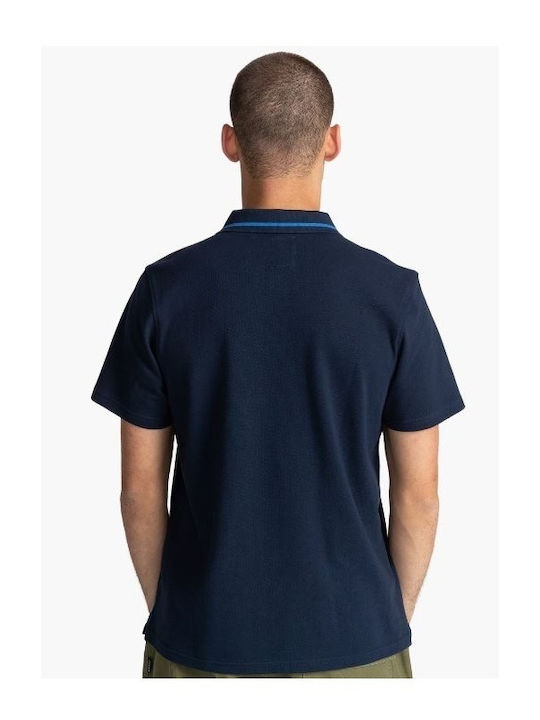 Element Ανδρικό T-shirt Κοντομάνικο Polo Navy Μπλε