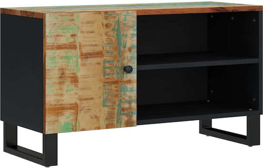vidaXL TV-Ständer Mehrfarbig M80xT33xH46cm