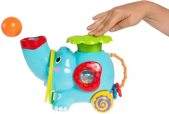 Playgo Animal Elephant Pop N Hoop Roller with Music for 12++ Months