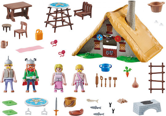 Playmobil Астерикс Колибата на Вожда Мажестикс за 5-99 години