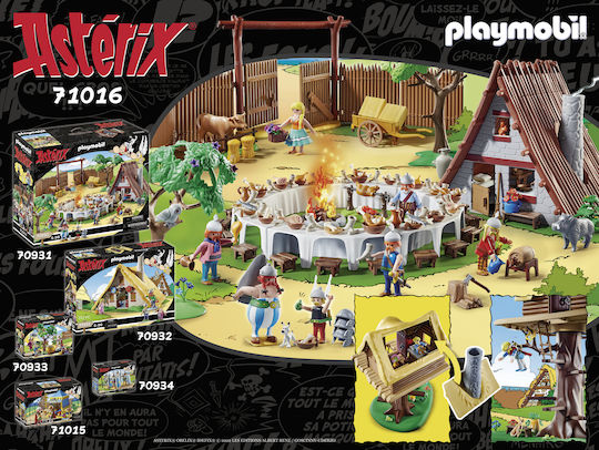 Playmobil Asterix Δεντρόσπιτο του Κακοφωνίξ για 5-99 ετών