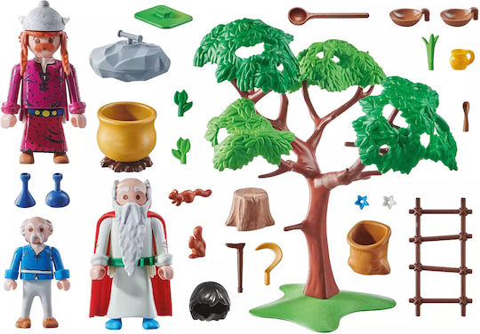 Playmobil Asterix Getafix with Cauldron of Magic Potions for 5-99 years old
