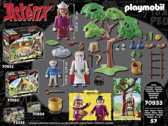 Playmobil Asterix Getafix with Cauldron of Magic Potions for 5-99 years old