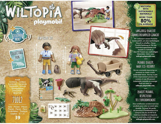 Playmobil Wiltopia Anteater Care for 4-10 years old