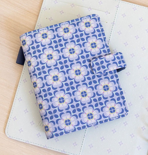 Filofax Daily Organizer Blue 12.8x14.6cm