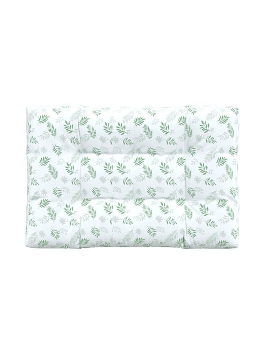 vidaXL Pallet Bench Cushion Green 80x120cm.