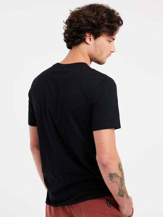 T-shirt Μαύρο
